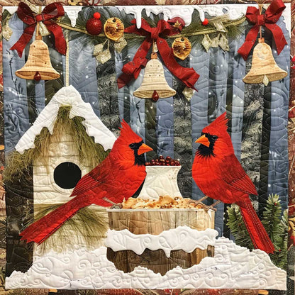 Couple Cardinals WM2908041CL Quilt