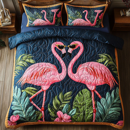 Couple Flamingo WX2101109CL Duvet Cover Set