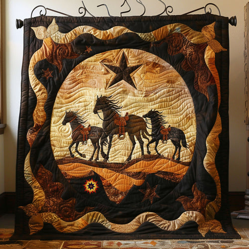 Cowboy Horse WJ1110011CL Quilt