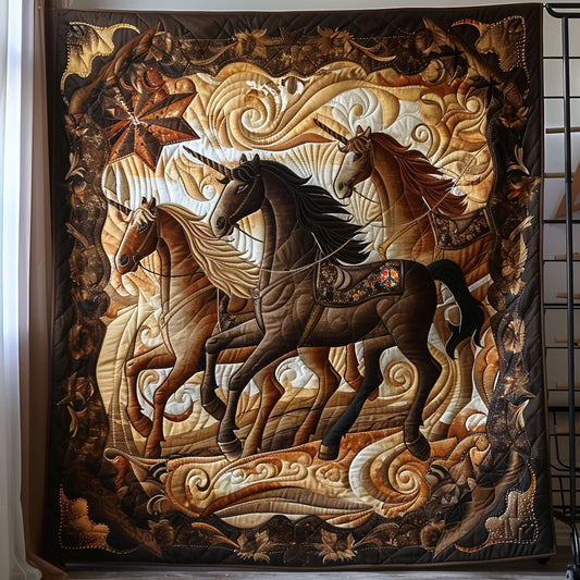 Cowboy Horse WJ1210006CL Quilt