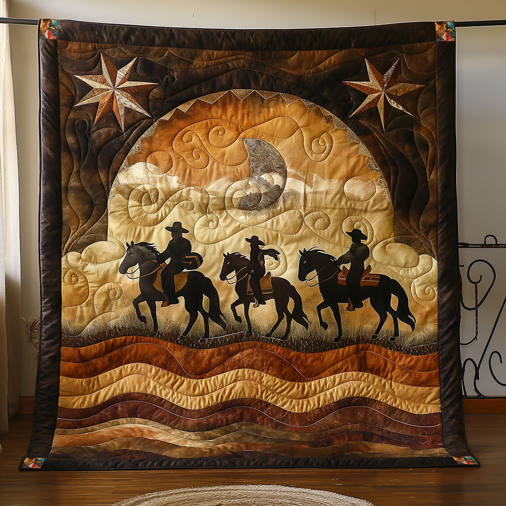 Cowboy Horse WJ1210007CL Quilt