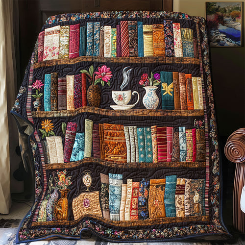 Cozy Bookshelf Charm YR2101030CL Quilt