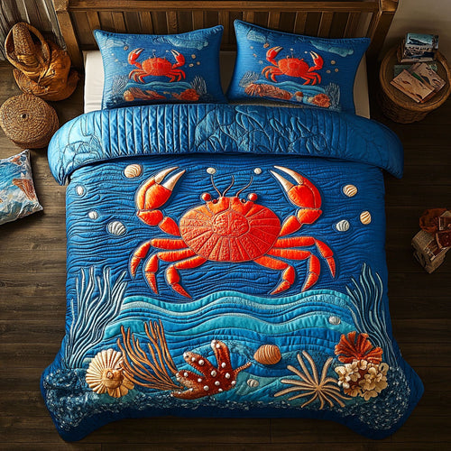 Crabby Coral Delight WJ0602054CL Duvet Cover Set