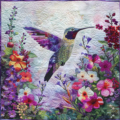Crystal Hummingbird WM1608016CL Quilt