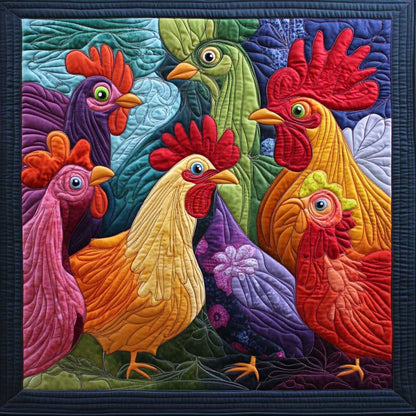 Culture Chickens WM0308003CL Quilt