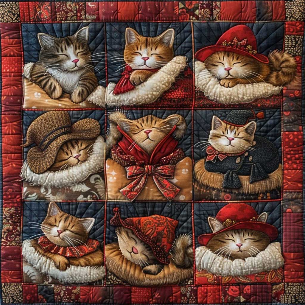 Cute Cats WM3008017CL Quilt