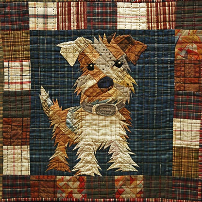 Cute Terrier Dog WJ3107017CL Quilt