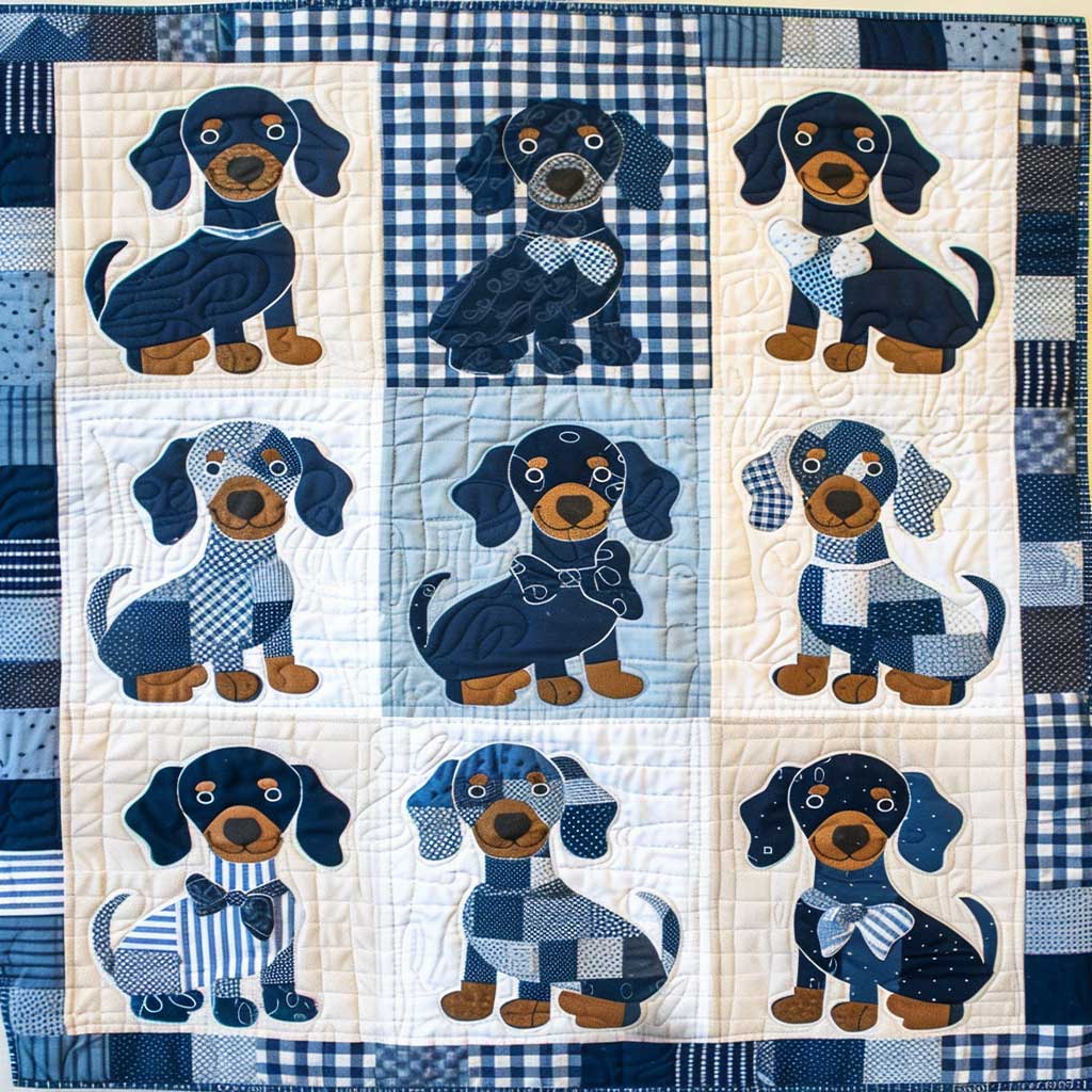 Dachshunds WJ2206008CL Quilt