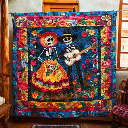 Day Of The Dead WJ1110012CL Quilt