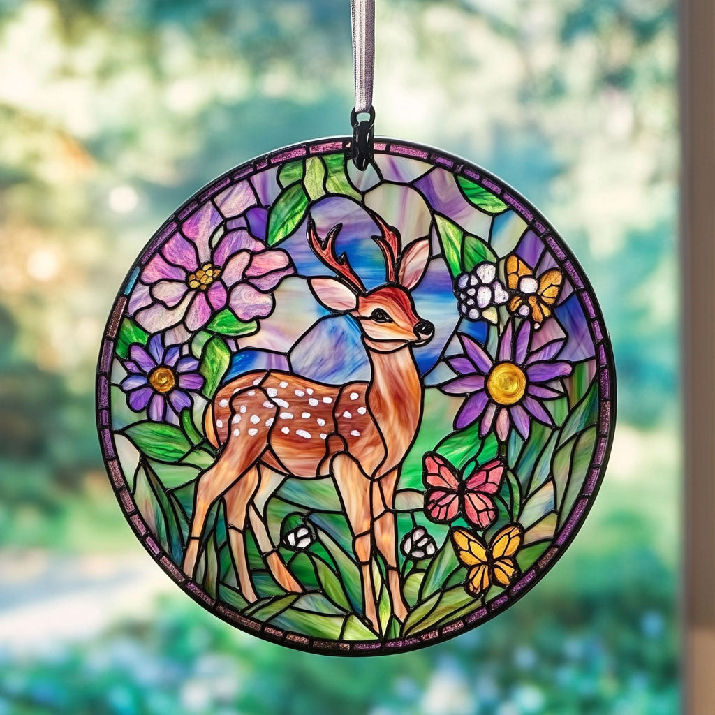Dear Flower Forest WX1002085CL Suncatcher