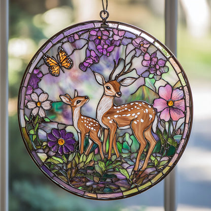 Dear Flower Forest WX1002086CL Suncatcher