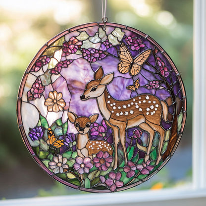 Dear Flower Forest WX1002087CL Suncatcher