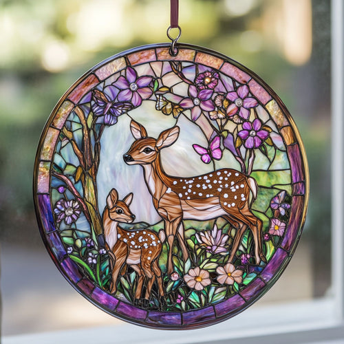 Dear Flower Forest WX1002088CL Suncatcher