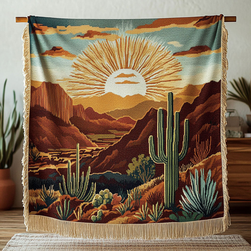 Desert Dawn CW1901008CL Woven Throw Blanket
