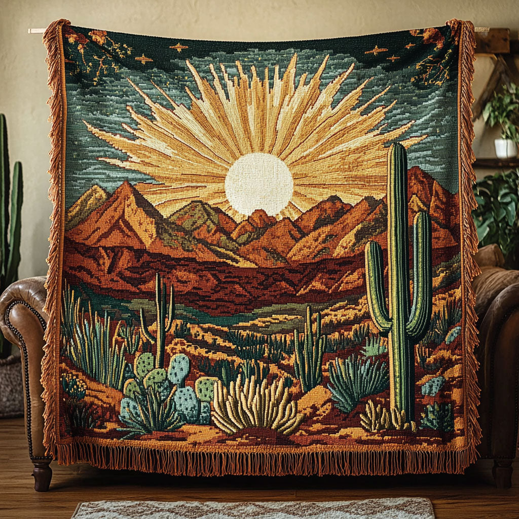 Desert Spirit CW1901009CL Woven Throw Blanket