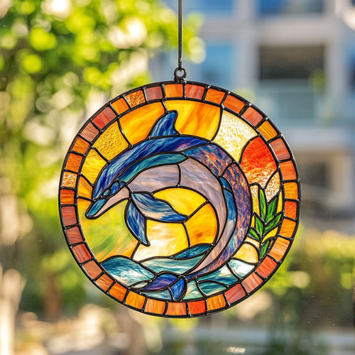 Dolphin WX1801099CL Suncatcher
