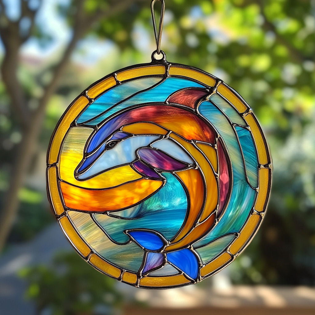 Dolphin WX1801100CL Suncatcher