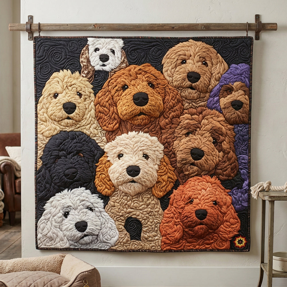 Doodle Dog WJ0512017CL Quilt