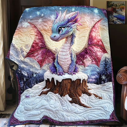 Dragon In Snow WY1001144CL Quilt