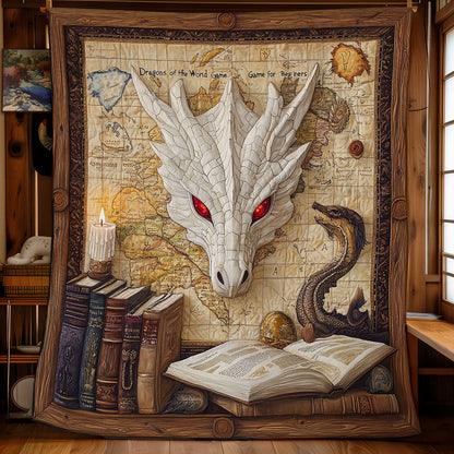 Dragon Skull WY1001145CL Quilt