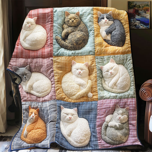 Dreamy Paws Patchwork YR2101035CL Quilt