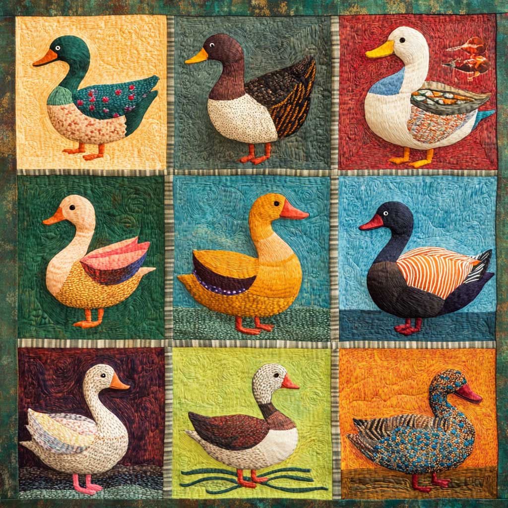 Duck WJ1008018CL Quilt