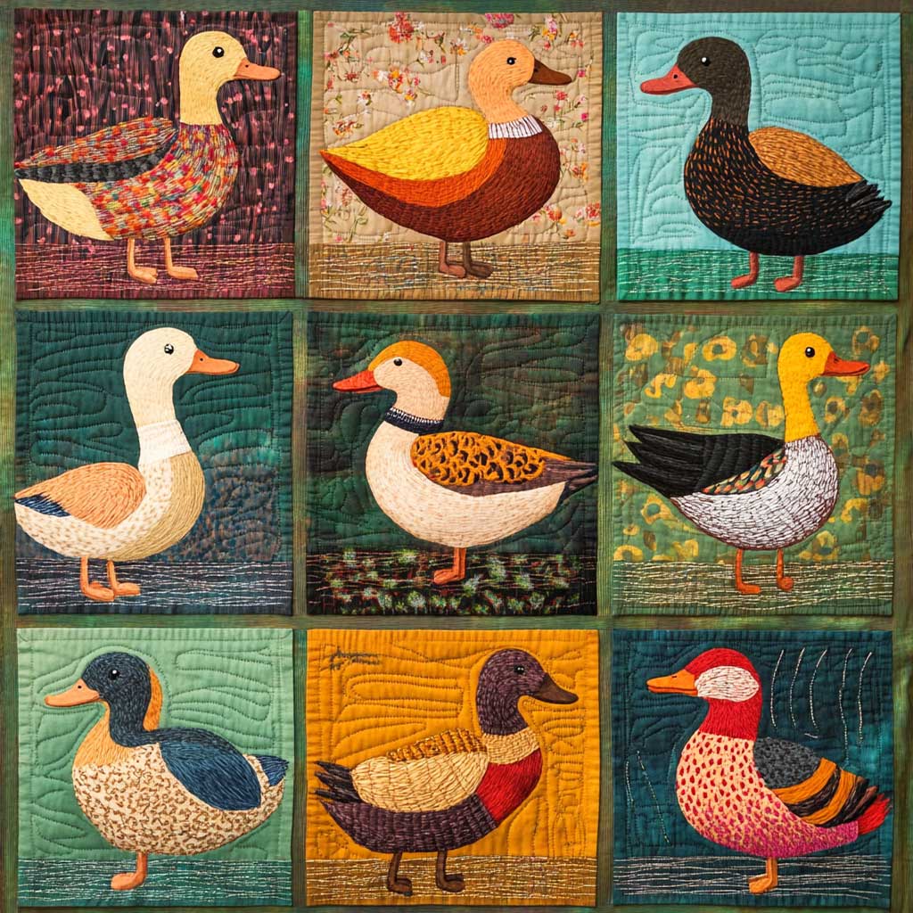Duck WJ1308011CL Quilt