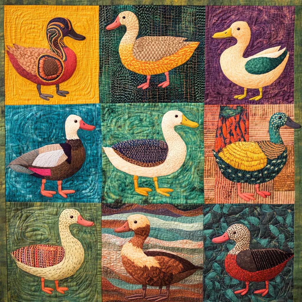 Duck WJ1308012CL Quilt