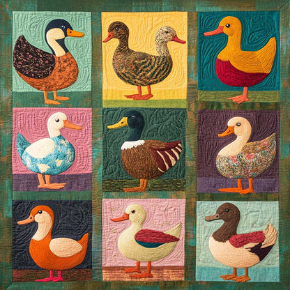 Ducks WJ0808037CL Quilt