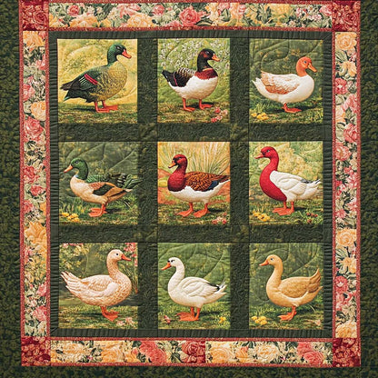 Ducks WJ0908002CL Quilt