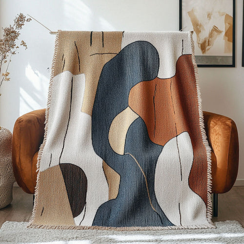 Earth Mark Boho WN2101008CL Woven Throw Blanket