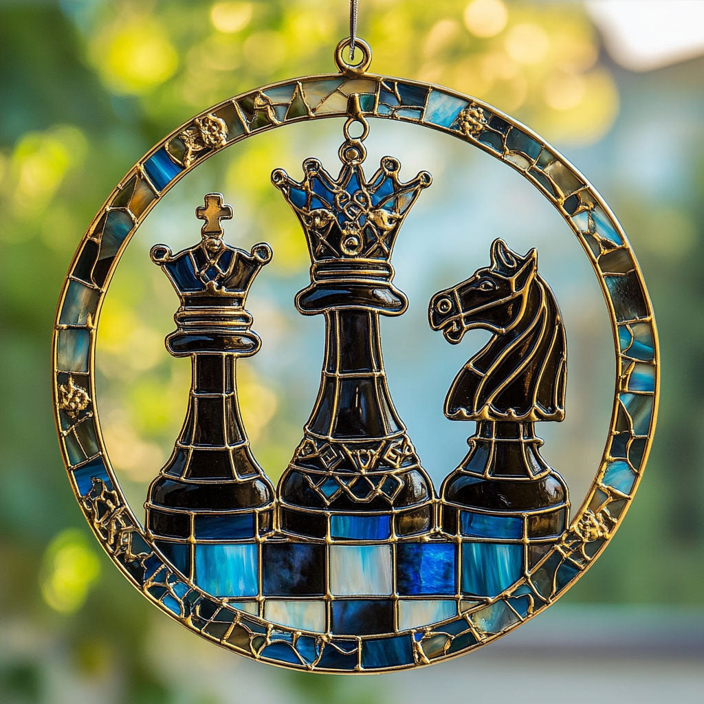 Elegant Chess WX0602194CL Suncatcher