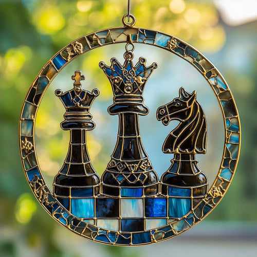 Elegant Chess WX0602194CL Suncatcher