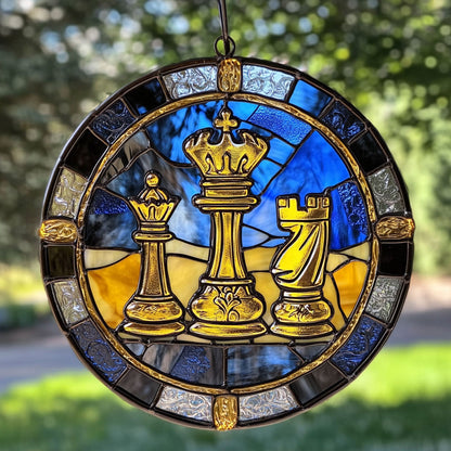 Elegant Chess WX0602195CL Suncatcher
