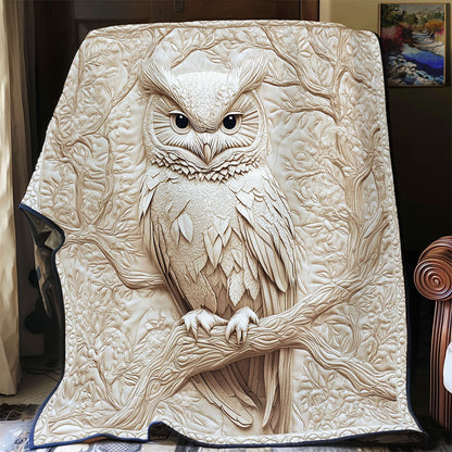 Elegant Owl WY1001147CL Quilt