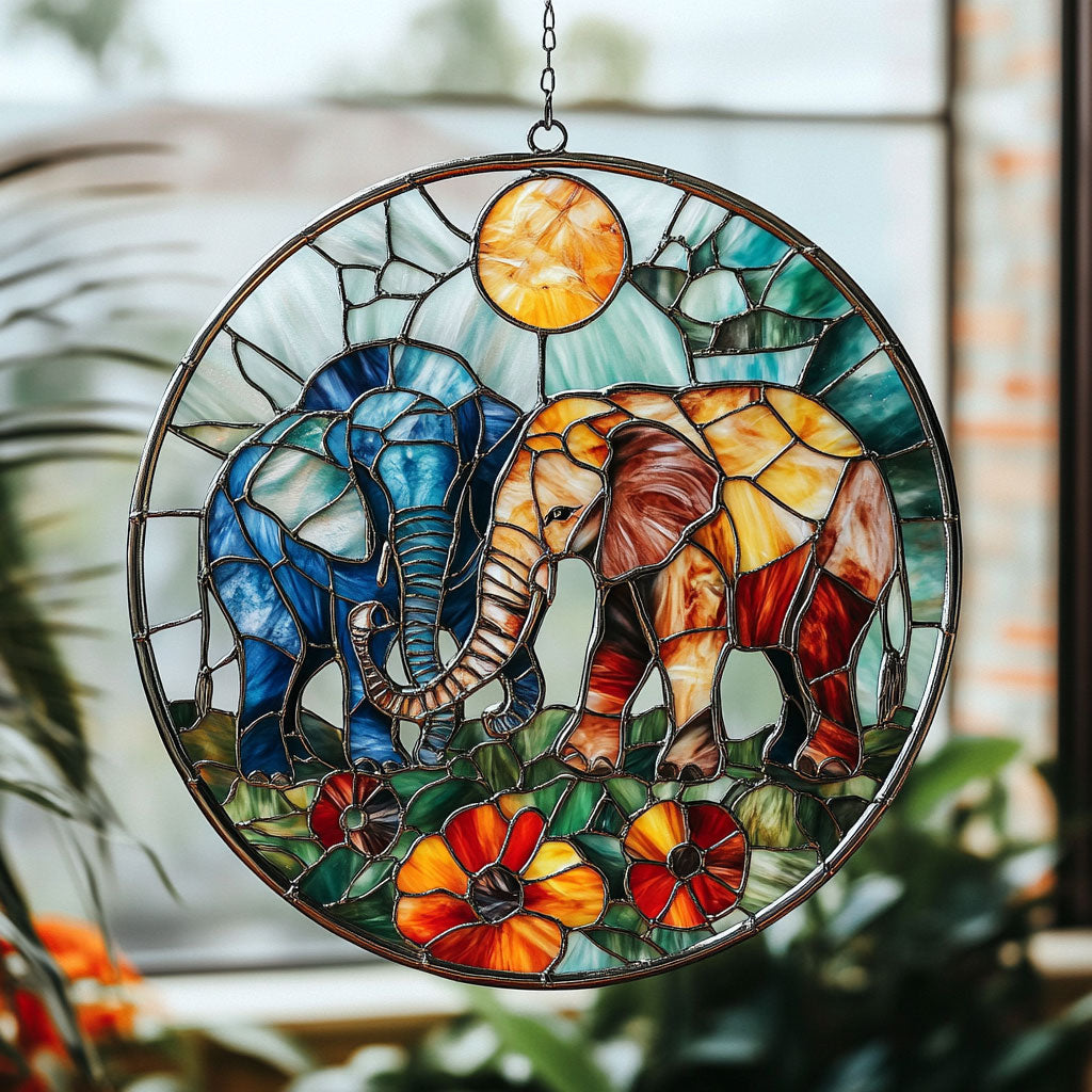 Elephant WX0602198CL Suncatcher