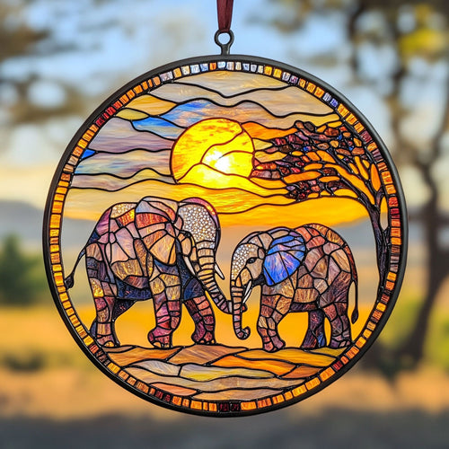 Elephant WX0602202CL Suncatcher
