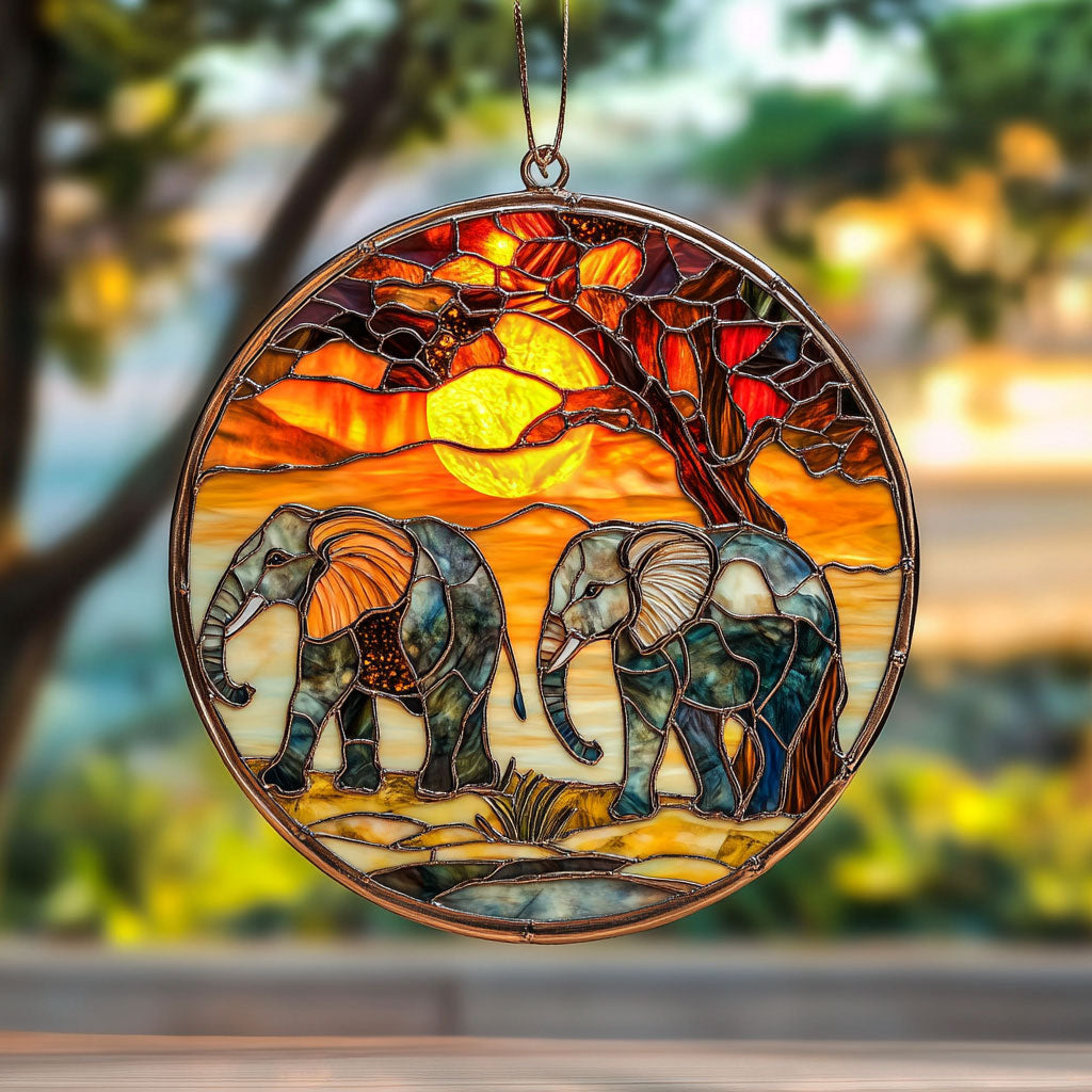 Elephant WX0602203CL Suncatcher