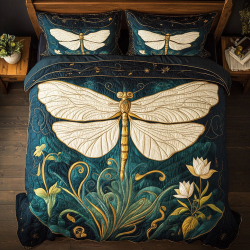 Emerald Dragonfly WJ2502027CL Duvet Cover Set