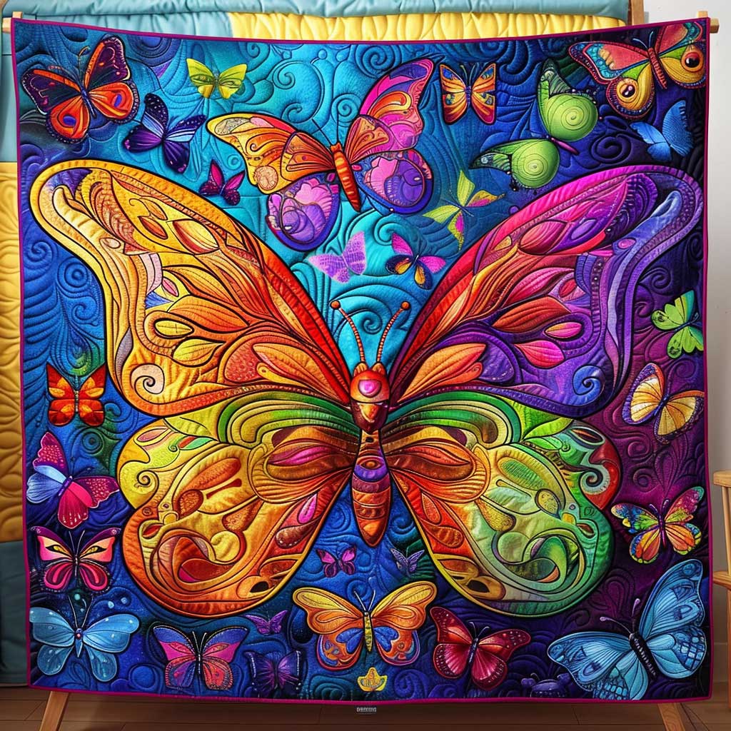 Enchanted Butterfly WJ2208010CL Quilt