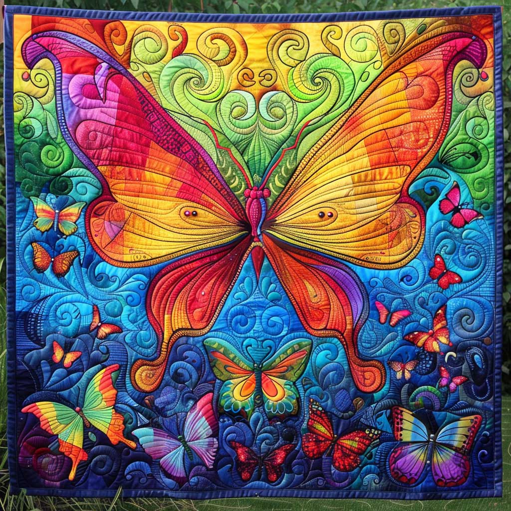 Enchanted Butterfly WJ2208011CL Quilt