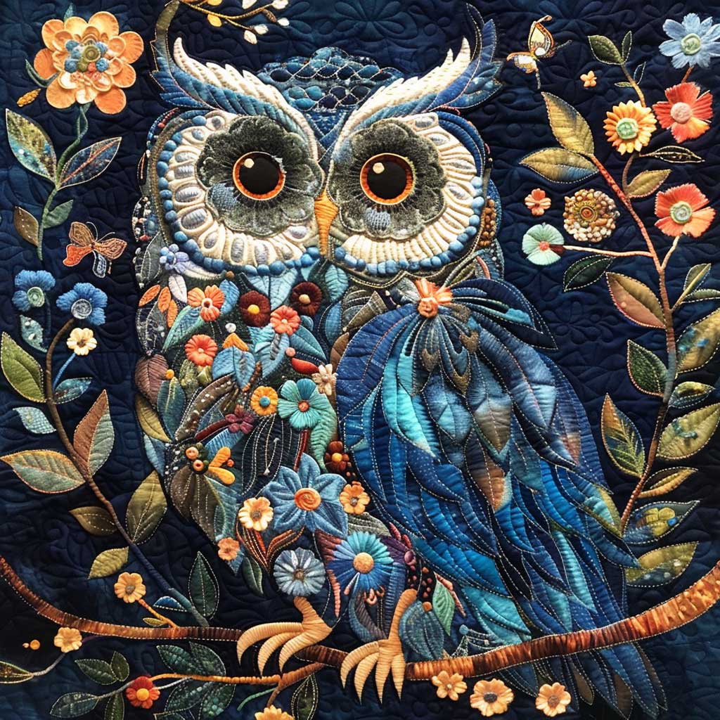 Enchanting Owl WJ1609008CL Quilt