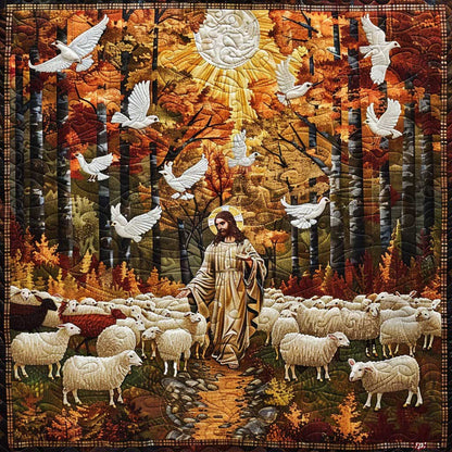 Fairy Light Jesus WM2808064CL Quilt