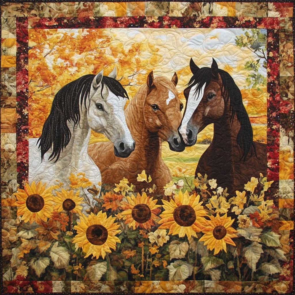 Fall Running WM0308006CL Quilt