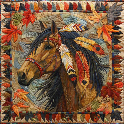 Feathers Horse WM2308081CL Quilt