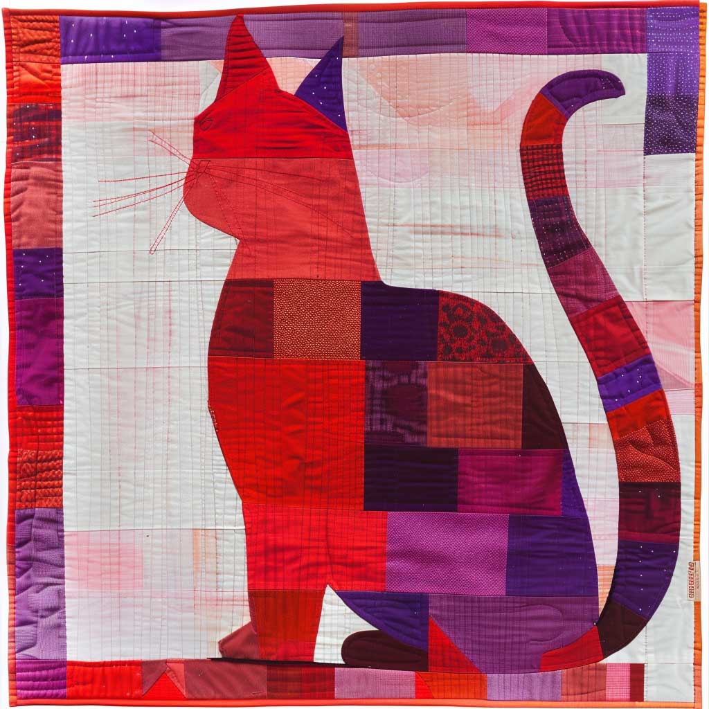 Feline Silhouettes WJ1908011CL Quilt