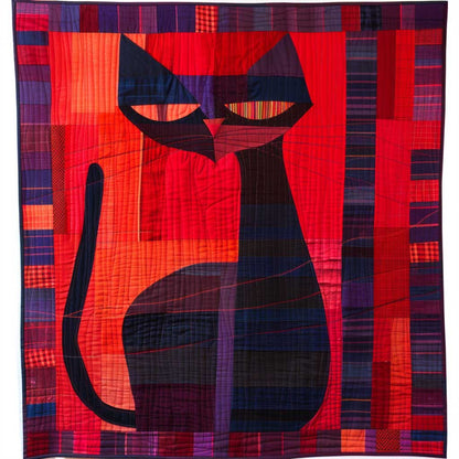 Feline Silhouettes WJ1908012CL Quilt