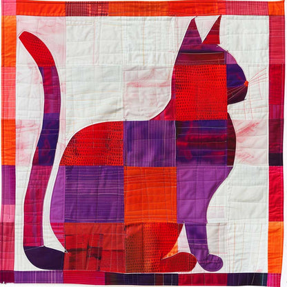 Feline Silhouettes WJ2408012CL Quilt