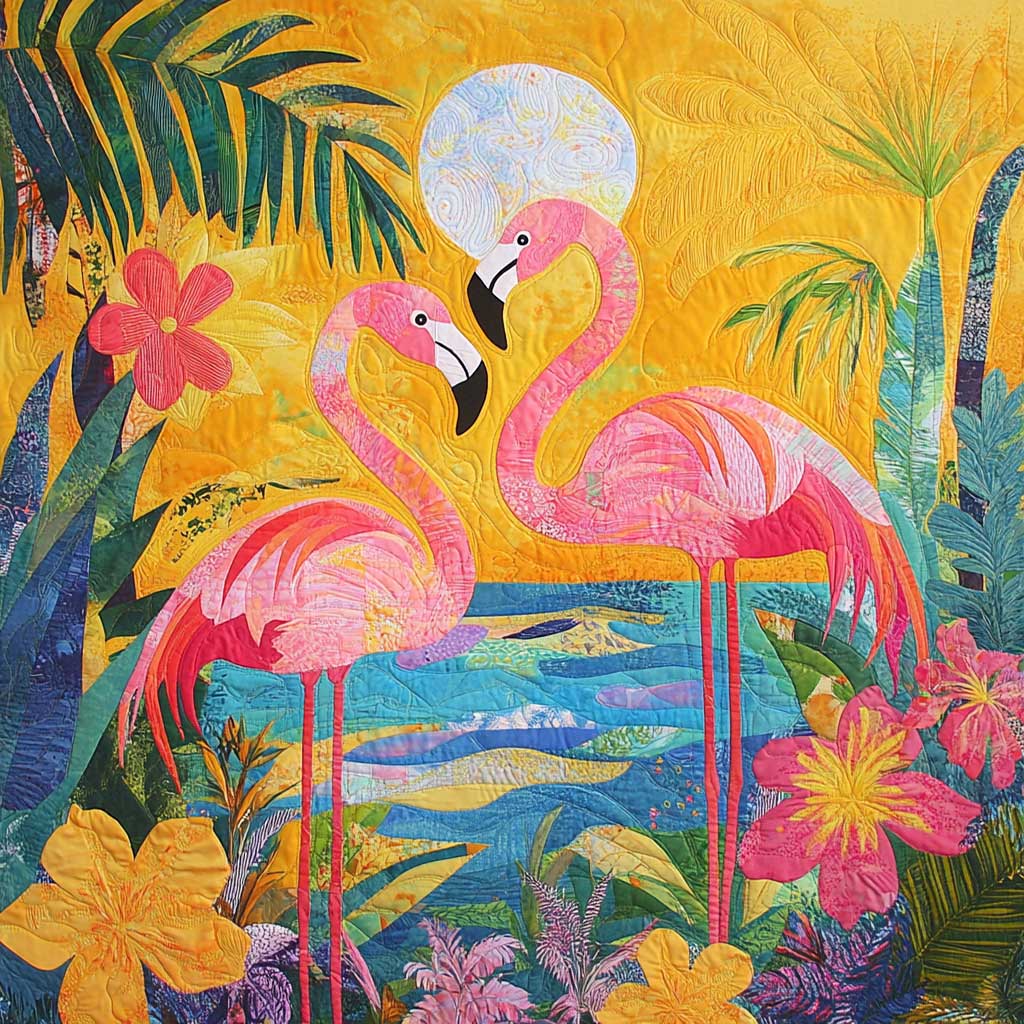 Flamingo WJ0608015CL Quilt