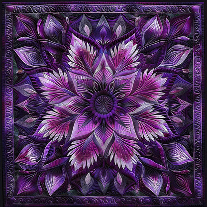 Floral Blooming WM0909030CL Quilt